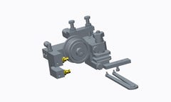 Blade Guide Assy, Idle Side
