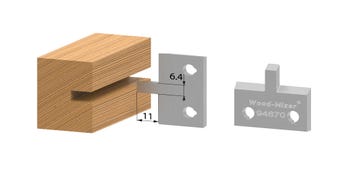 Pair of Moulding Knives 40mm HSS