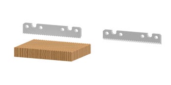 Pair of Moulding Knives 100mm HSS