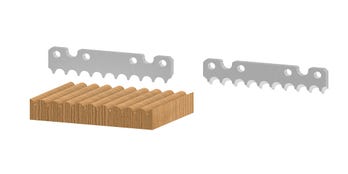 Pair of Moulding Knives 100mm HSS