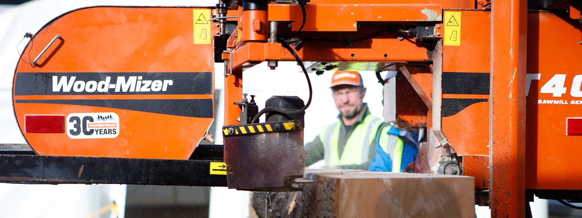 Wood-Mizer Sawmills Salvage Urban Timber at COP26 in Glasgow 2021