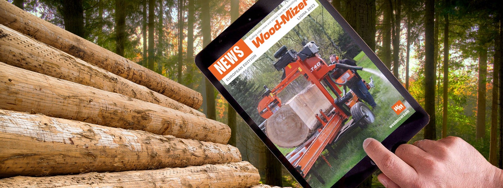 Wood-Mizer News magazine is on the web