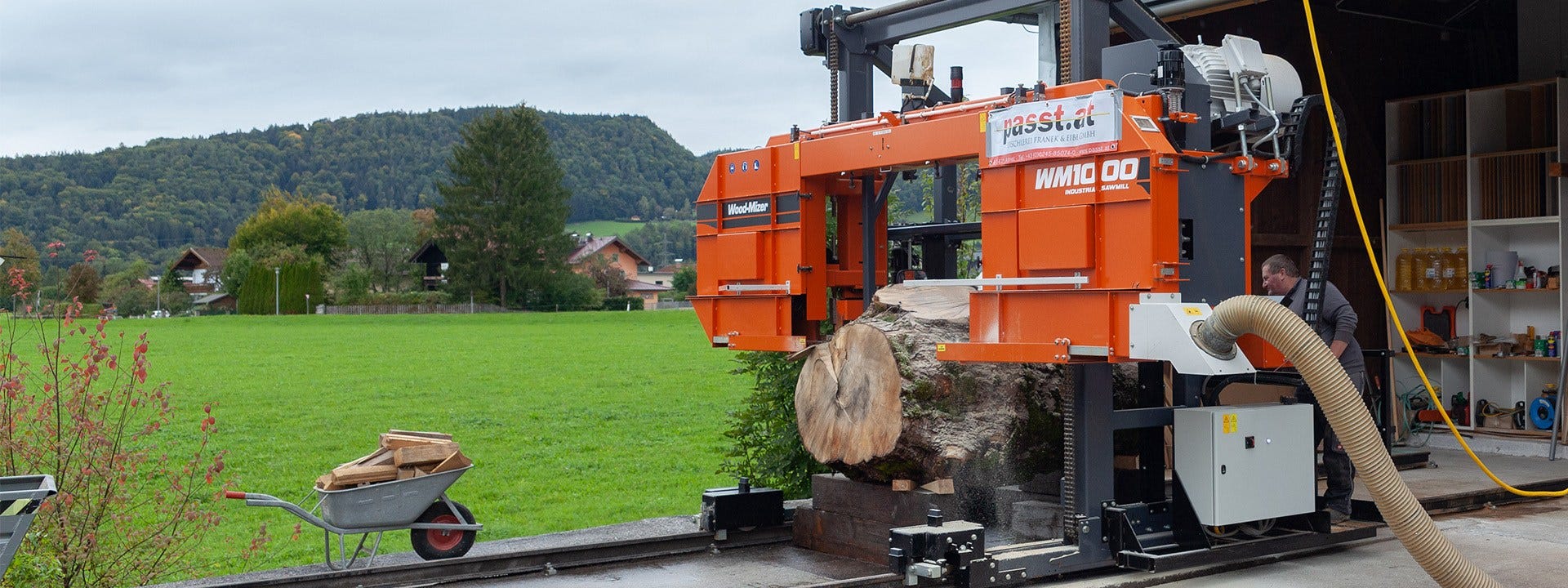 Unique Woodcraft in Salzburg: Unlocking Potential with the Wood-Mizer WM1000 Sawmill