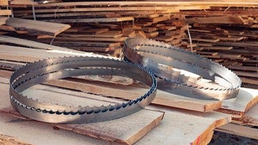How to coil and uncoil narrow band blades
