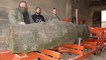 German Estate Revitalized with the Addition of an LT20B Sawmill