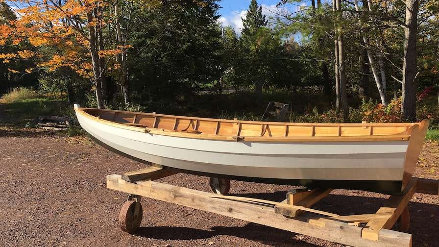 Joshua Swan Finished Boat