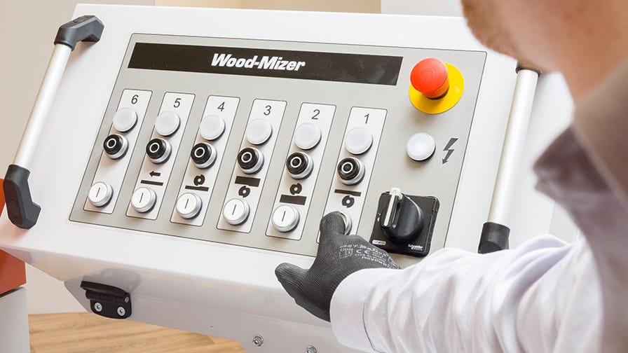 Wood-Mizer MP360 Control panel