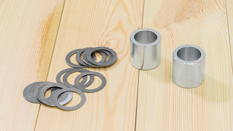 Wood-Mizer planer moulder side cutters shims and spacers